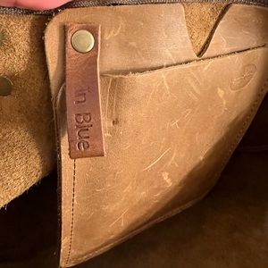 Handmade limited edition leather tote bag